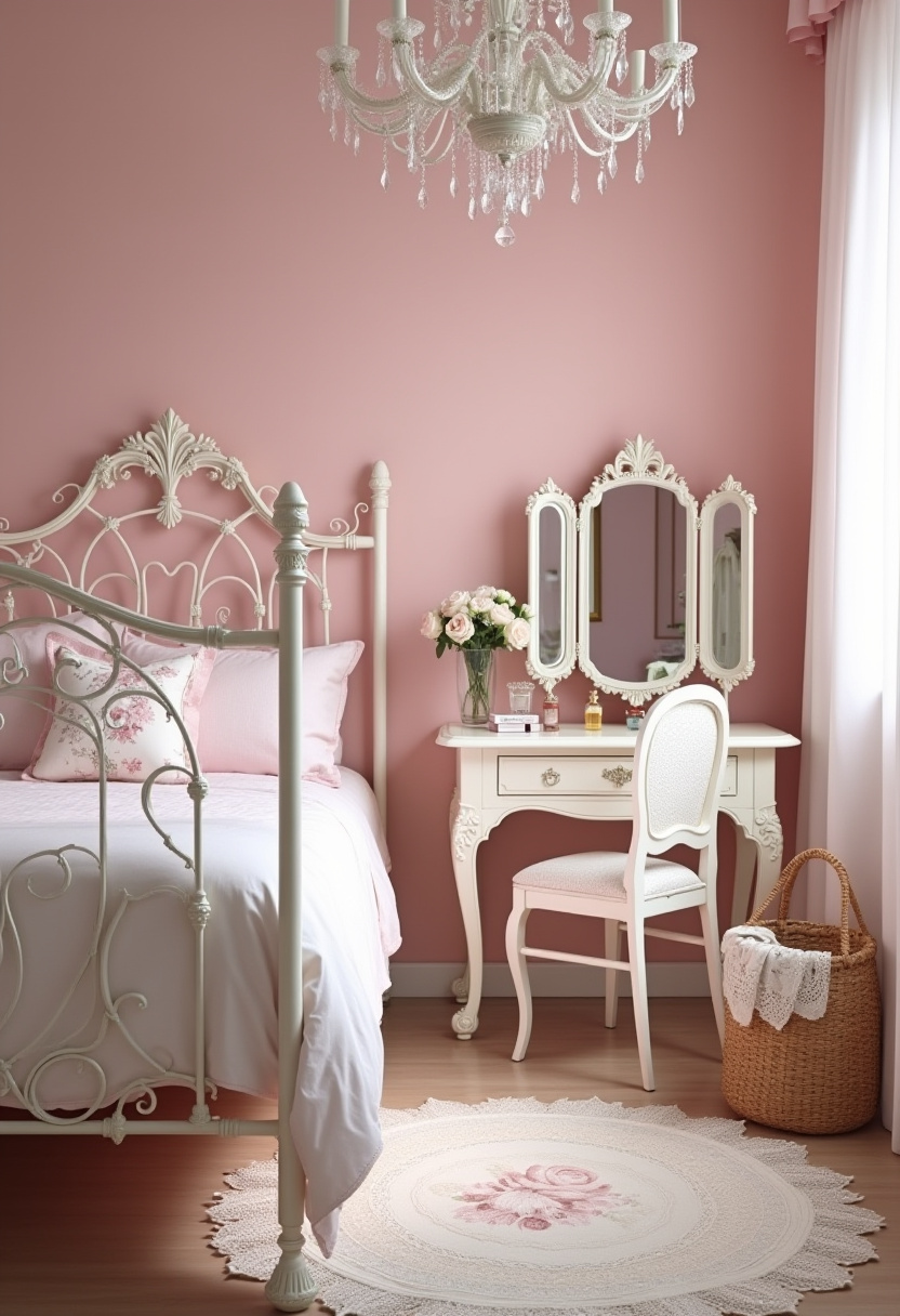 vintage inspired bedroom layout ideas 14