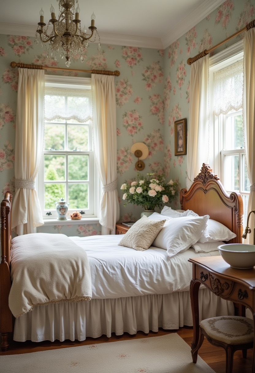 vintage inspired bedroom layout ideas 9