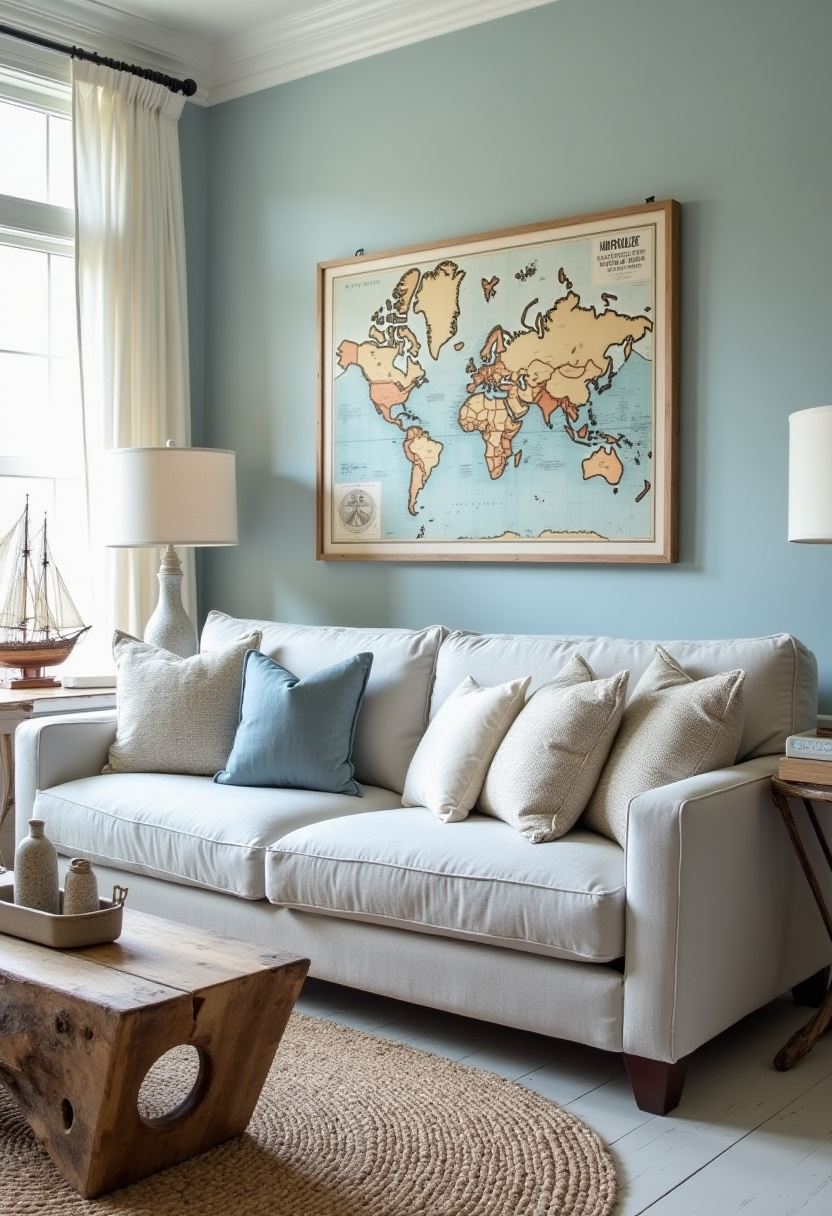 vintage inspired living room ideas 11