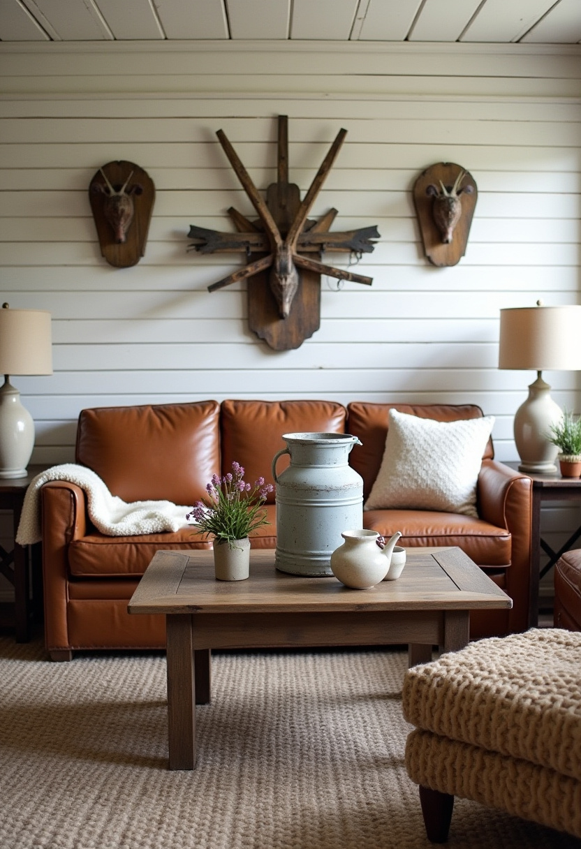 vintage inspired living room ideas 13
