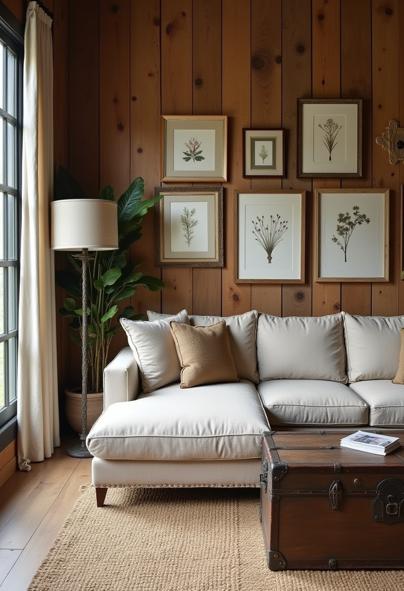 vintage inspired living room ideas 4