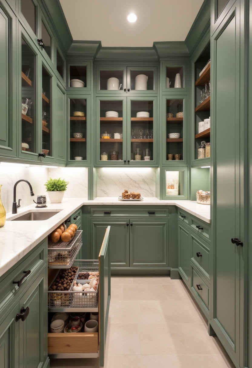 walk in pantry organization ideas 2